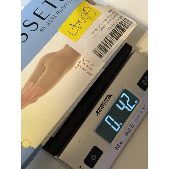 NEW SPANX HIGH WAIST MID-THIGH SHAPER COLOR NUDE SIZE 5 TIGHTS HOSE CAREER NIP - Picture 6 of 6